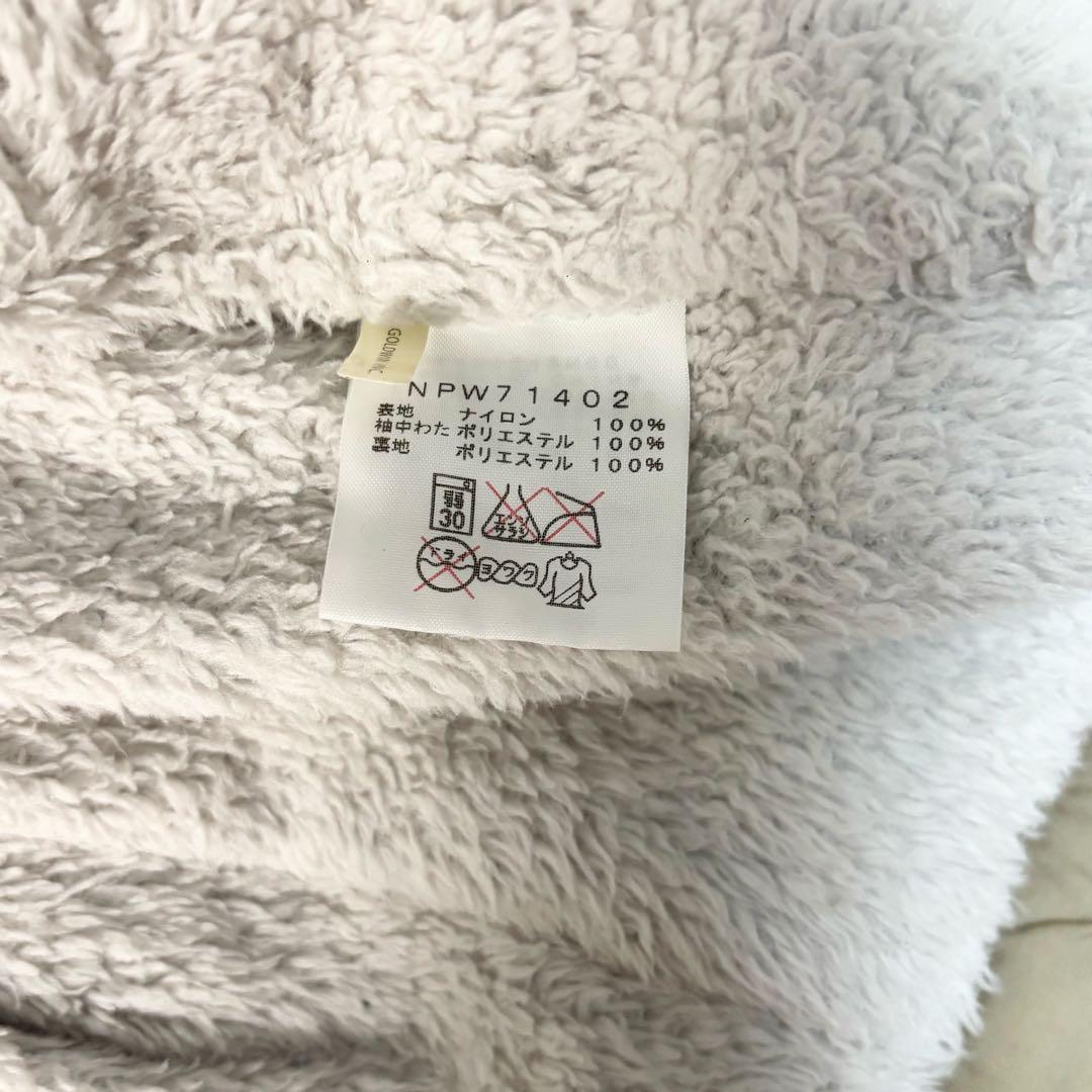 ノースフェイス 裏地ボア コンパクトノマドコート NPW71402 ミドル丈