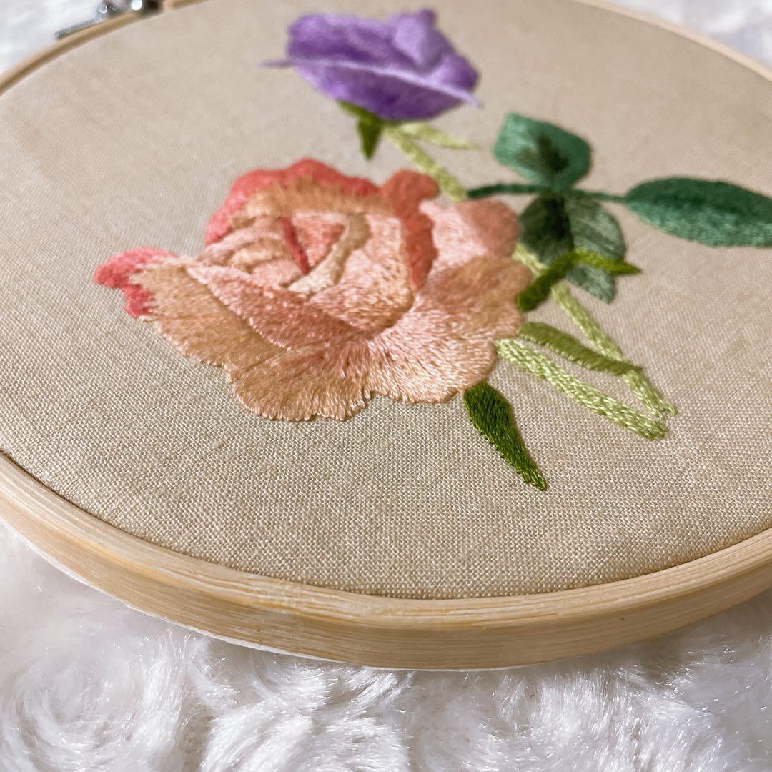 ハンドメイド 刺繍フレーム - メルカリ