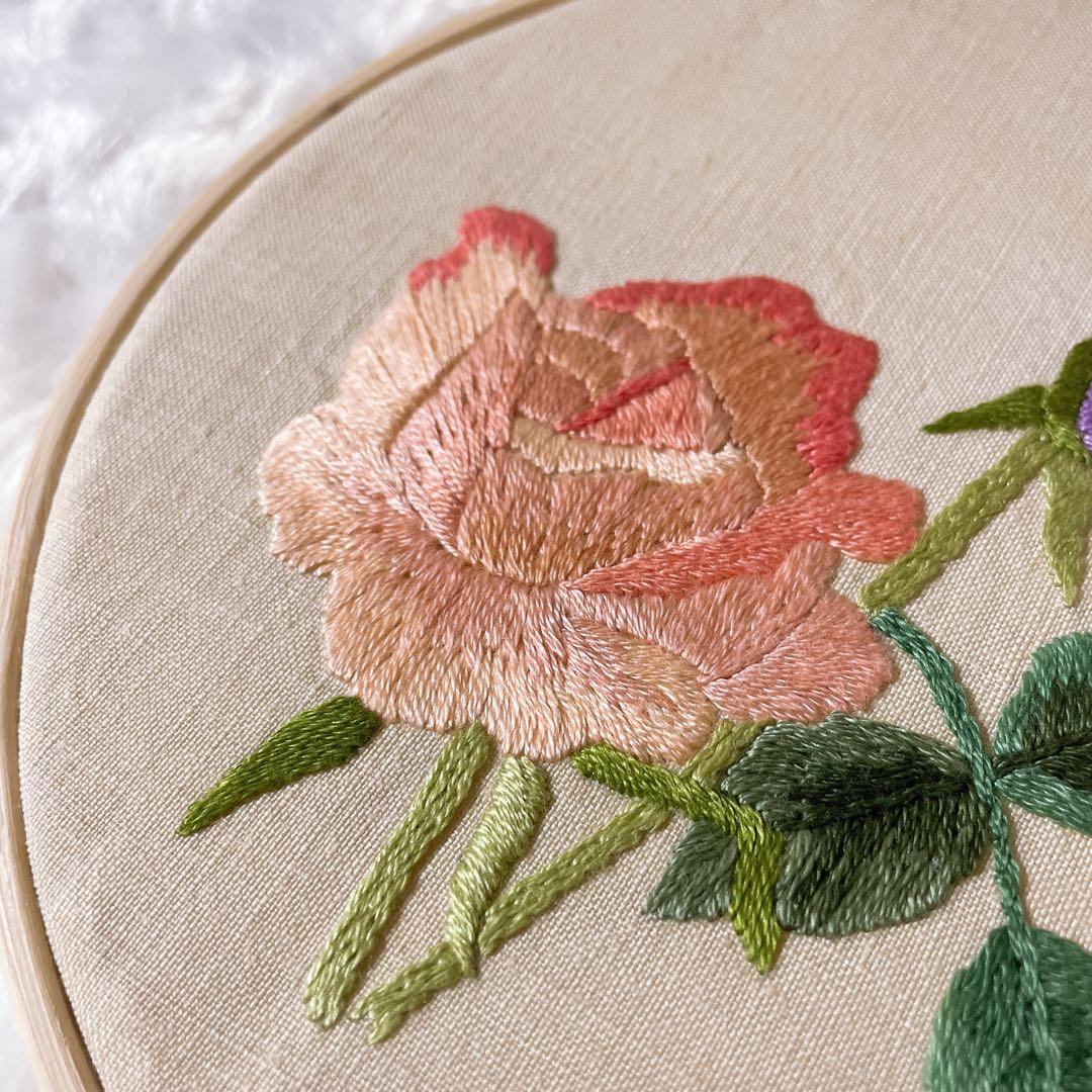 ハンドメイド 刺繍フレーム - メルカリ