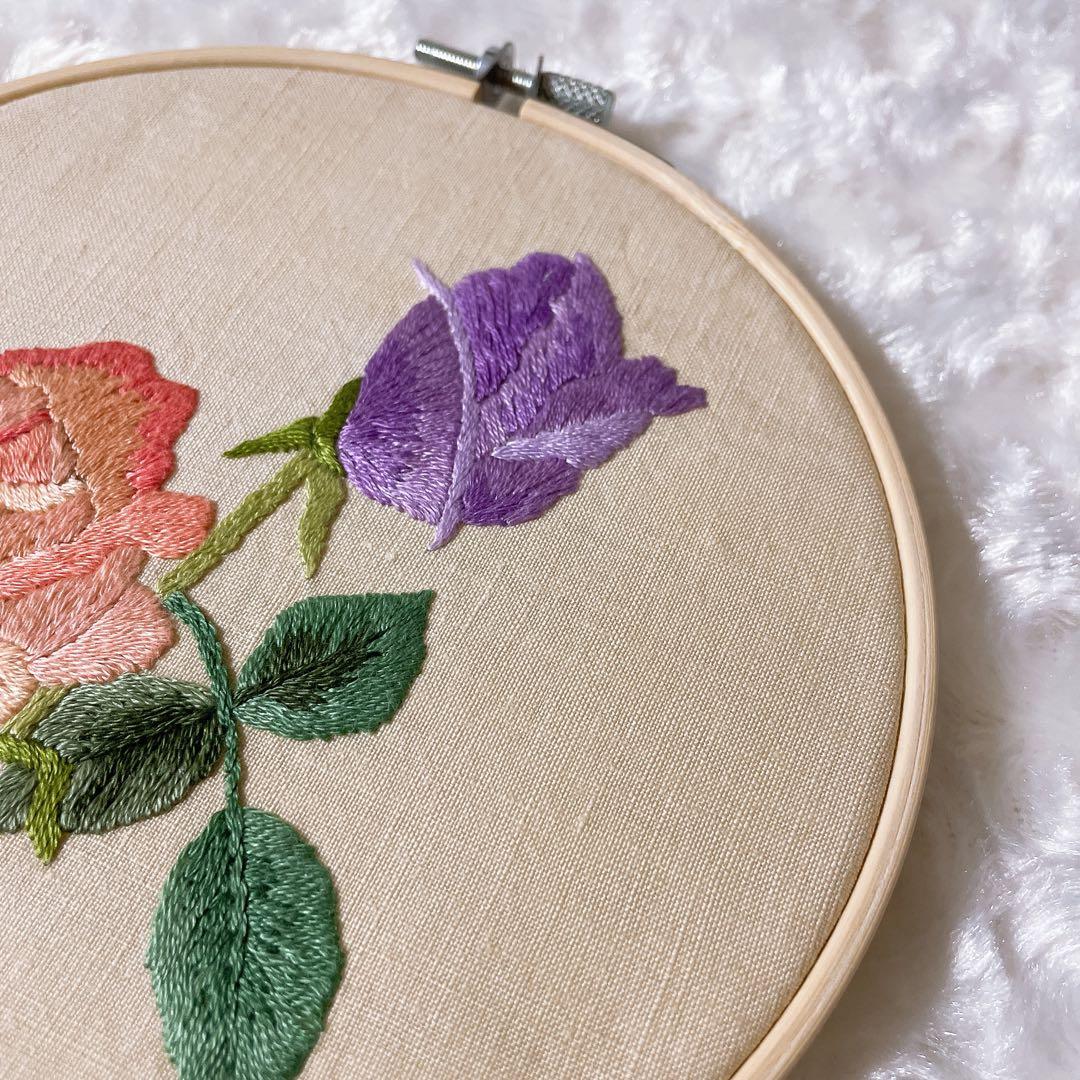 ハンドメイド 刺繍フレーム - メルカリ