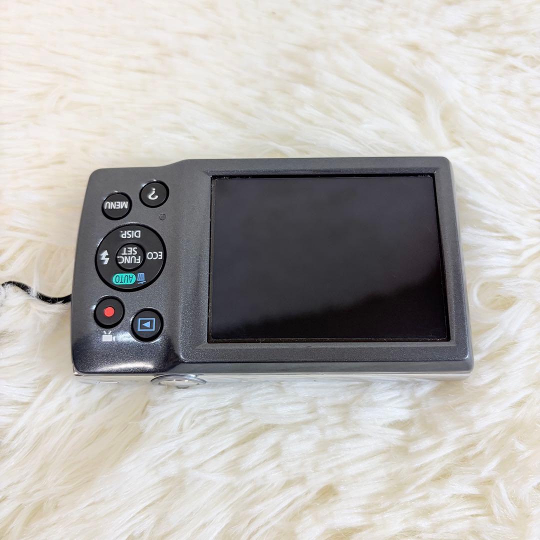 CANON IXY130 グレー 動作確認済み バッテリー 充電器付属
