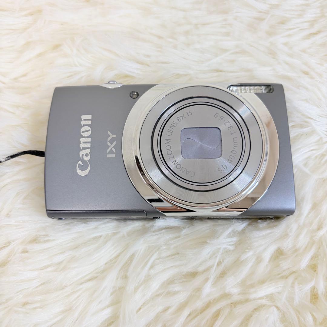 CANON IXY130 グレー 動作確認済み バッテリー 充電器付属