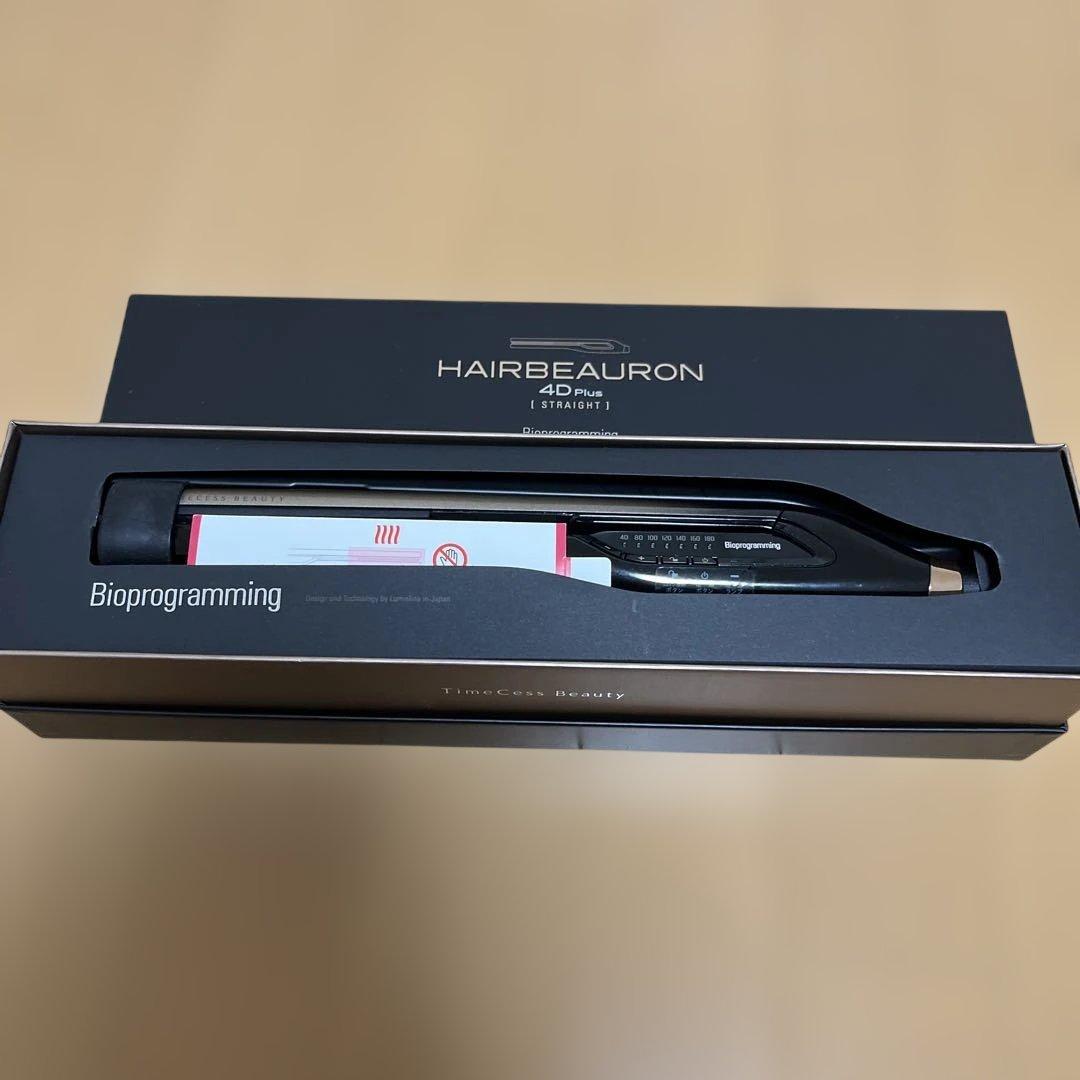 【中古】ヘアビューロンHAIRBEAURON 4D Plus【箱付き】ストレート ヘアビューロン 【メーカー直送】ヘアビューロン 4D Plus [ストレート