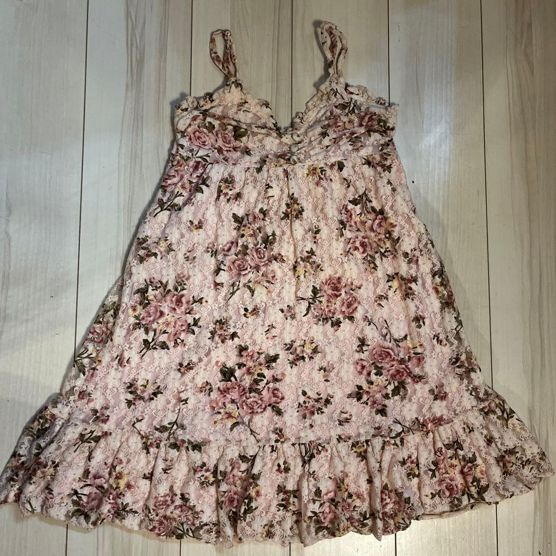 リズリサ☆ワンピース☆平成レトロ☆ピンク☆花柄 - メルカリ