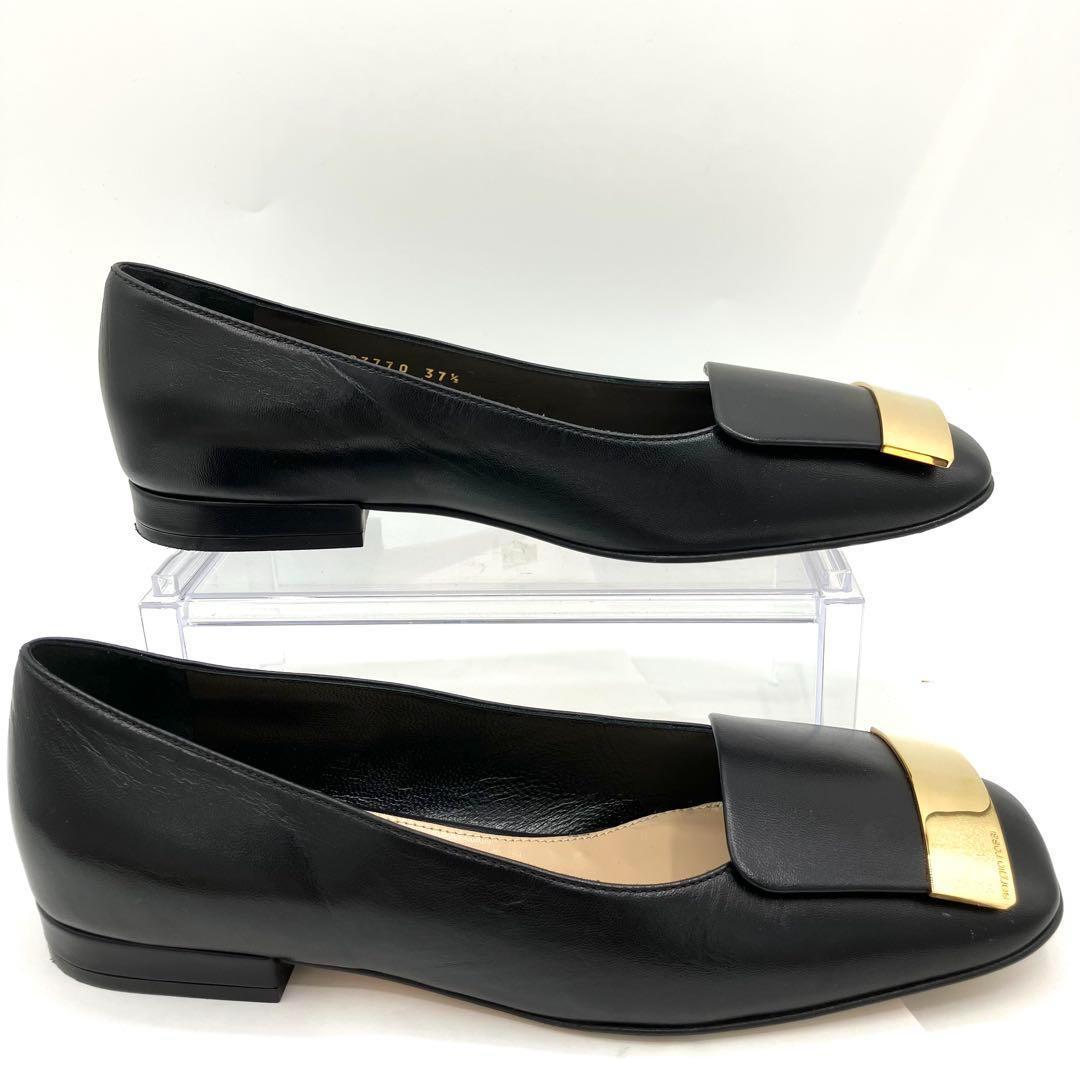 現行品・美品　セルジオロッシ　SR1 バレリーナ　フラットパンプス　24.5cm