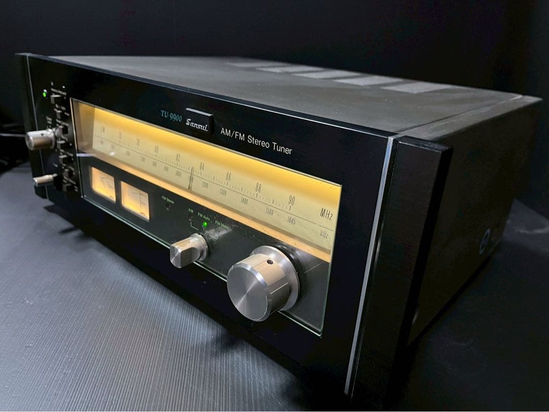通電確認済】 Sansui TU-9900 AM/FM ステレオチューナー - メルカリ