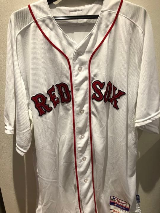 MLB パブロ・サンドバル実使用ジャージ レッドソックス - メルカリ