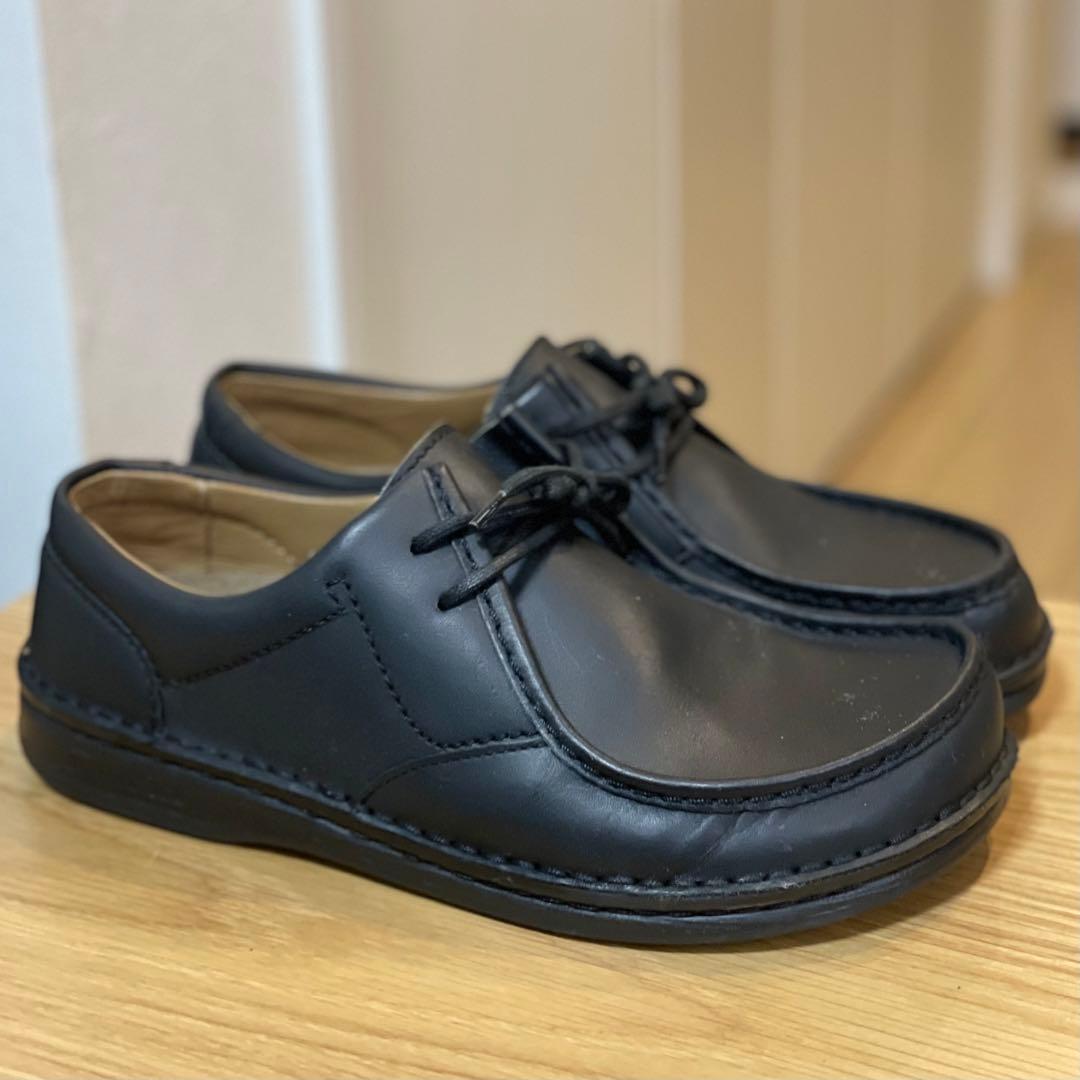 良品 ビルケン 革 パサデナ 42 黒 - メルカリ