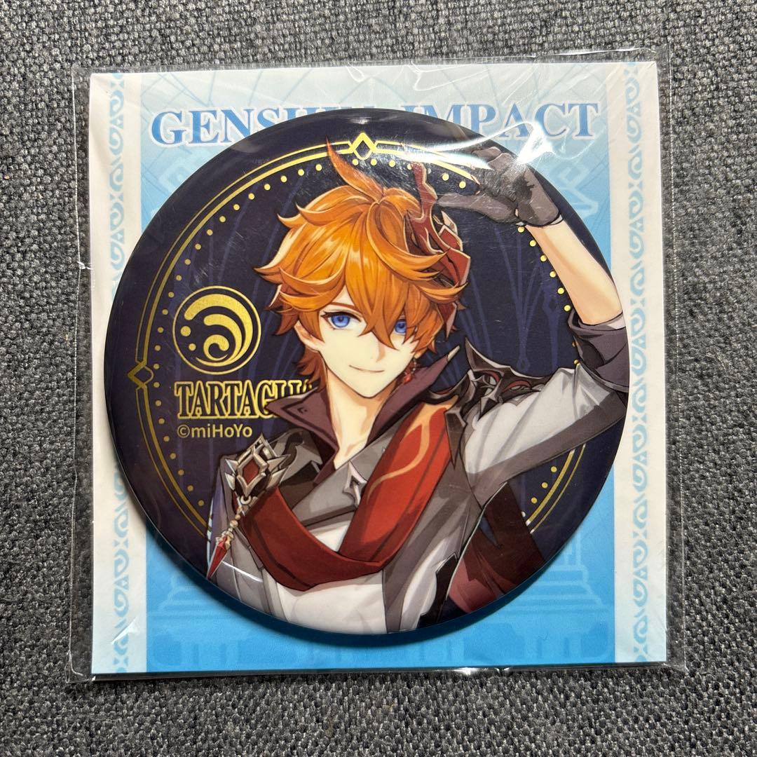 原神〕タルタリヤ 立ち絵 缶バッジ 公式正規品 3332 - メルカリ