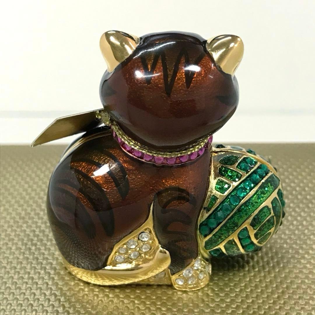 エスティローダー スワロフスキー 練り香水 キトゥン 猫 キャット cat