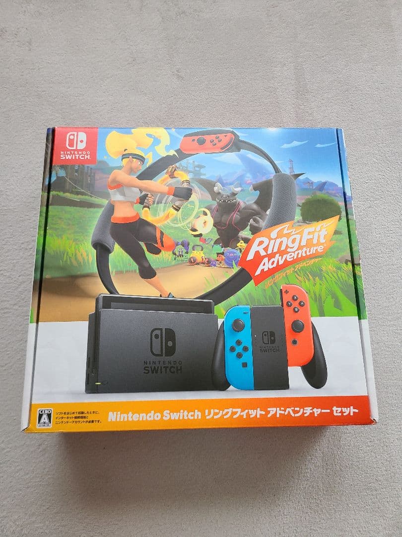 ニンテンドースイッチ　リングフィットアドベンチャー　セット Amazon.co.jp: Nintendo Switch リングフィット アドベンチャー セット