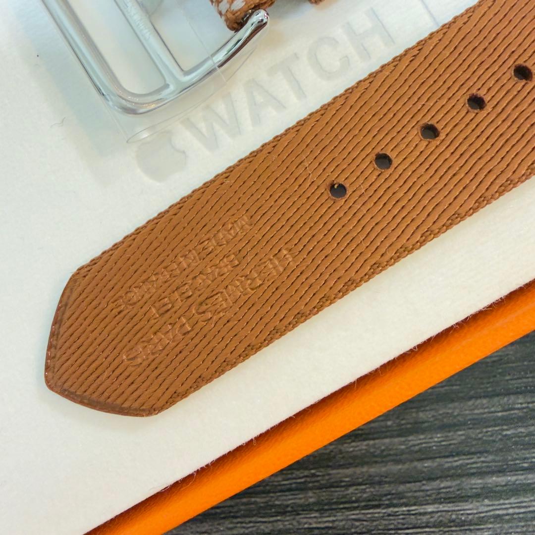 149 未使用 Apple Watch エルメス ゴールド トワルH ナイロン - メルカリ