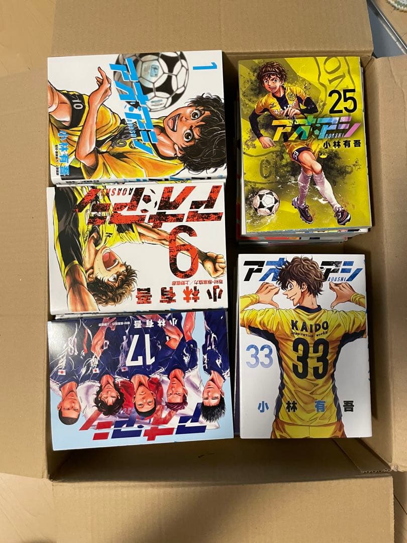 アオアシ　全巻セット(1-40巻) アオアシ 1-40巻 (37巻無し) 39冊セット アオアシ全40巻セット アオアシ