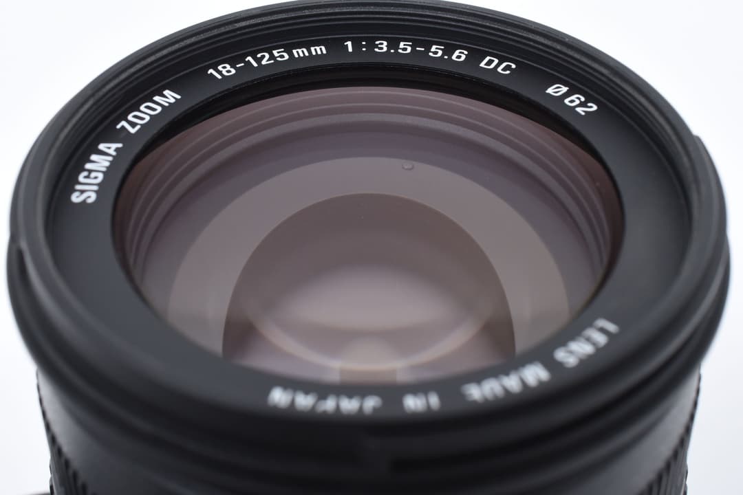 レンズ(ズーム) Canon Sigma 18-125mm F3.5-5.6 DC #8399
