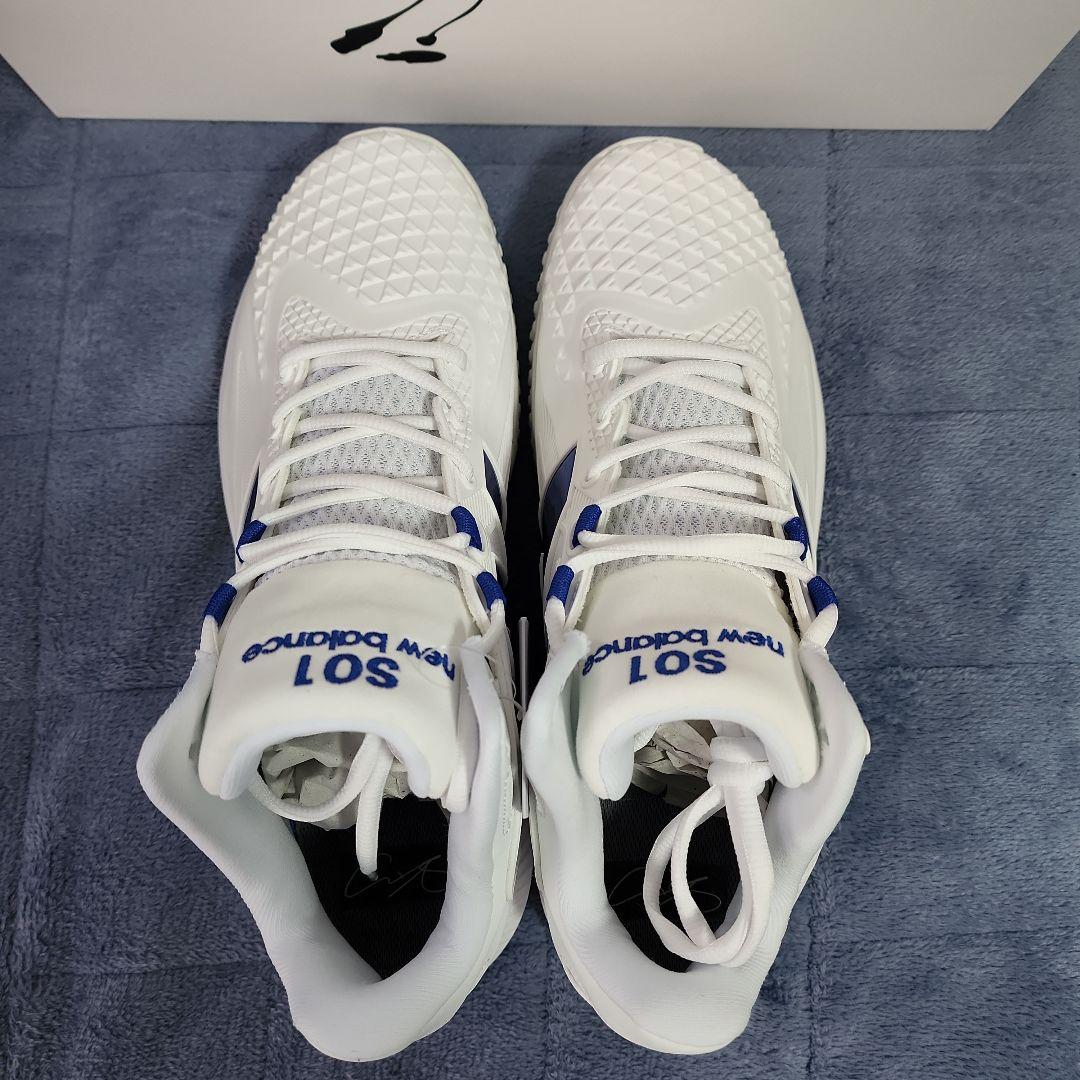 new balance ニューバランス SO1 白×ドジャーブルー 大谷翔平17 - メルカリ