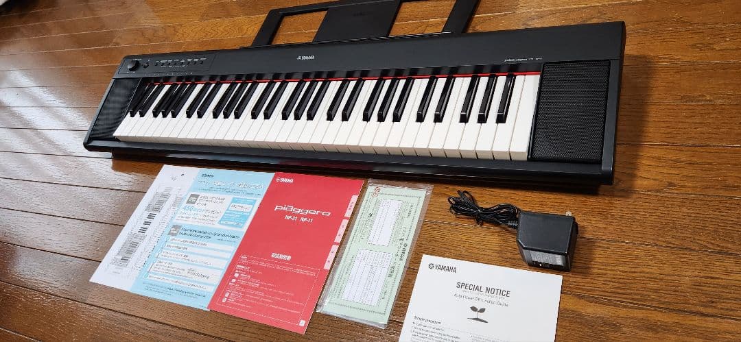 YAMAHA 【ヤマハ】美品☆電子キーボード piaggero NP-11 NP-11 - Overview - Piaggero - Keyboard Instruments - Musical
