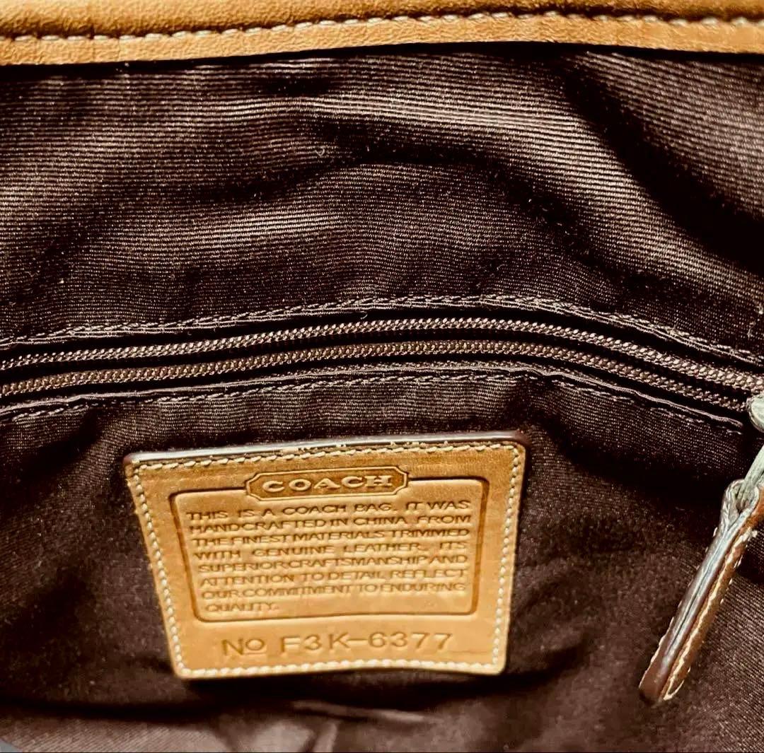 coach ショルダーバッグ ミニ シグネチャー ソーホー - メルカリ