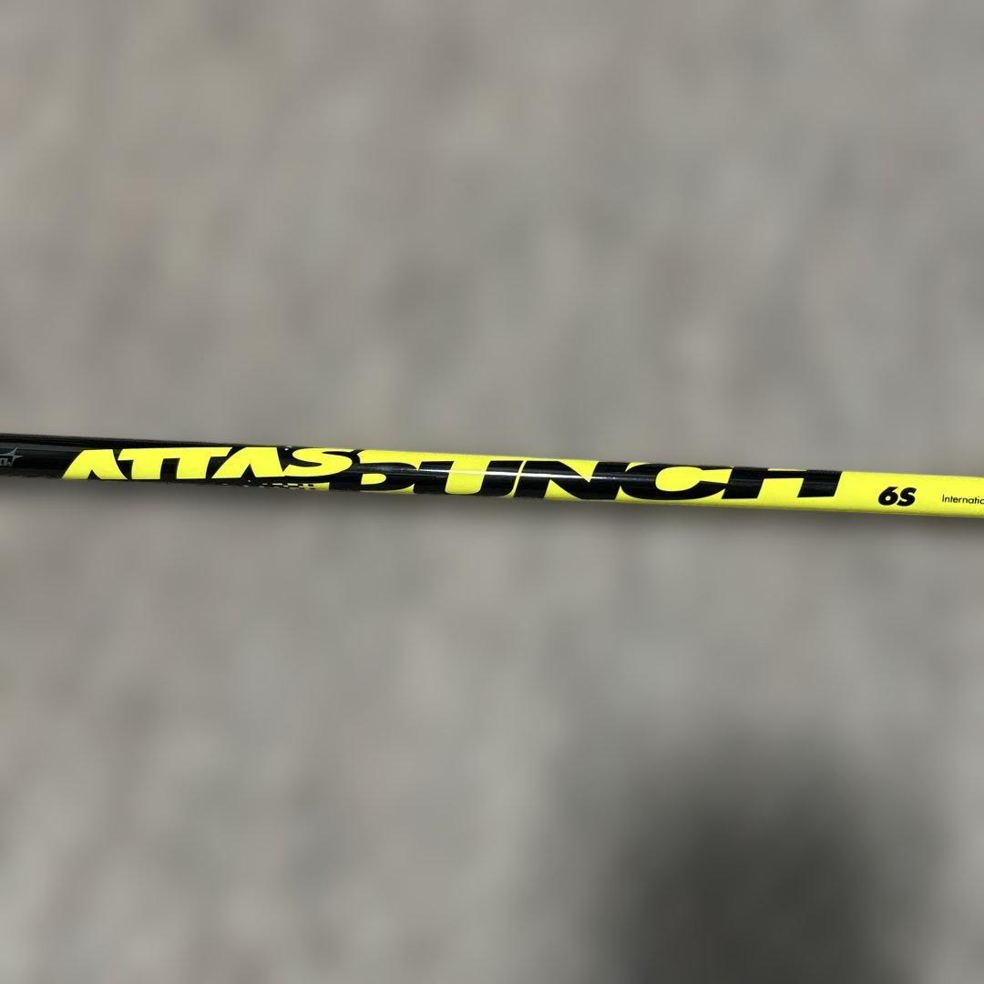 アッタスパンチ1W用テーラメイドスリーブ付きシャフト 6S - メルカリ