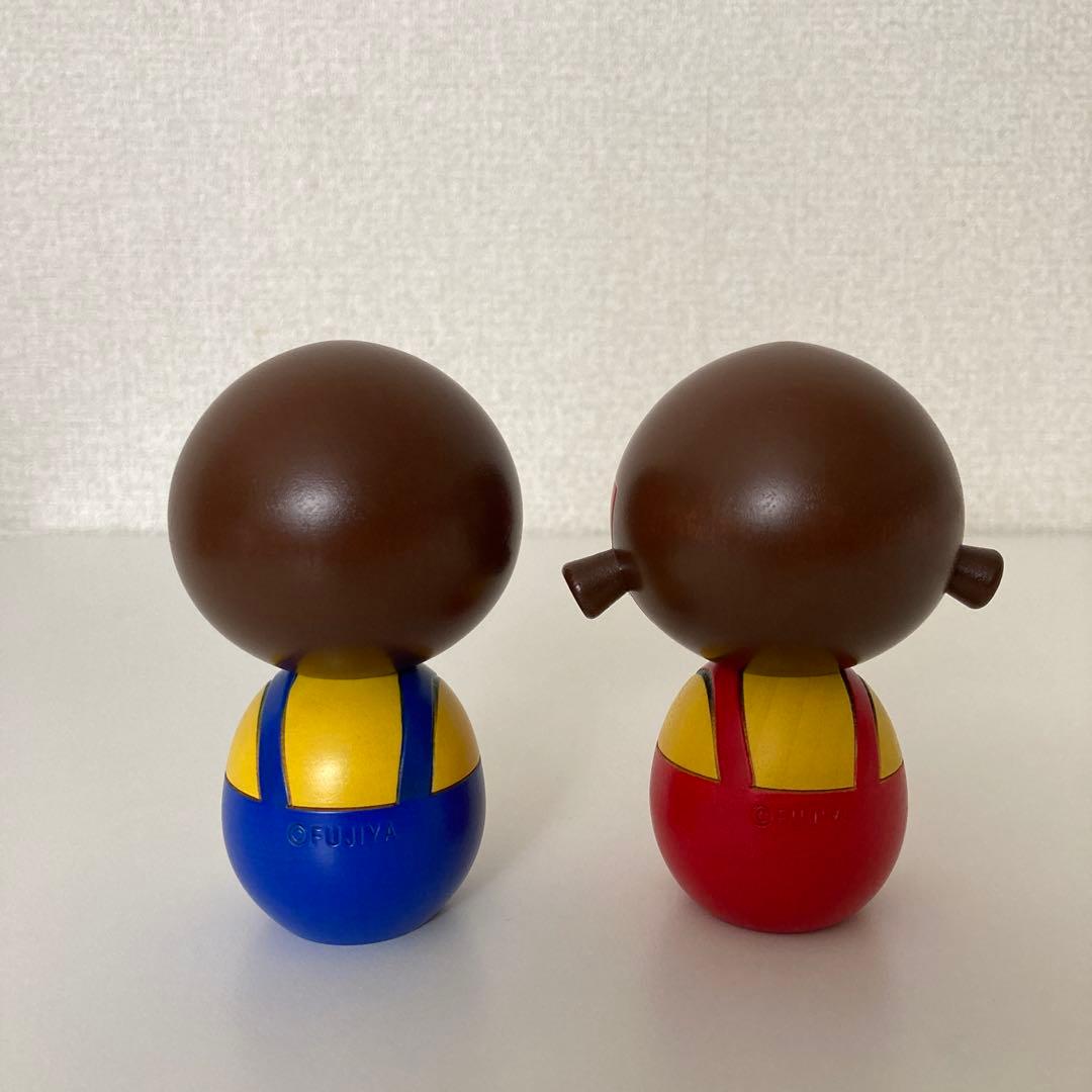 FUJIYA ペコちゃん ポコちゃん 卯三郎こけし - メルカリ