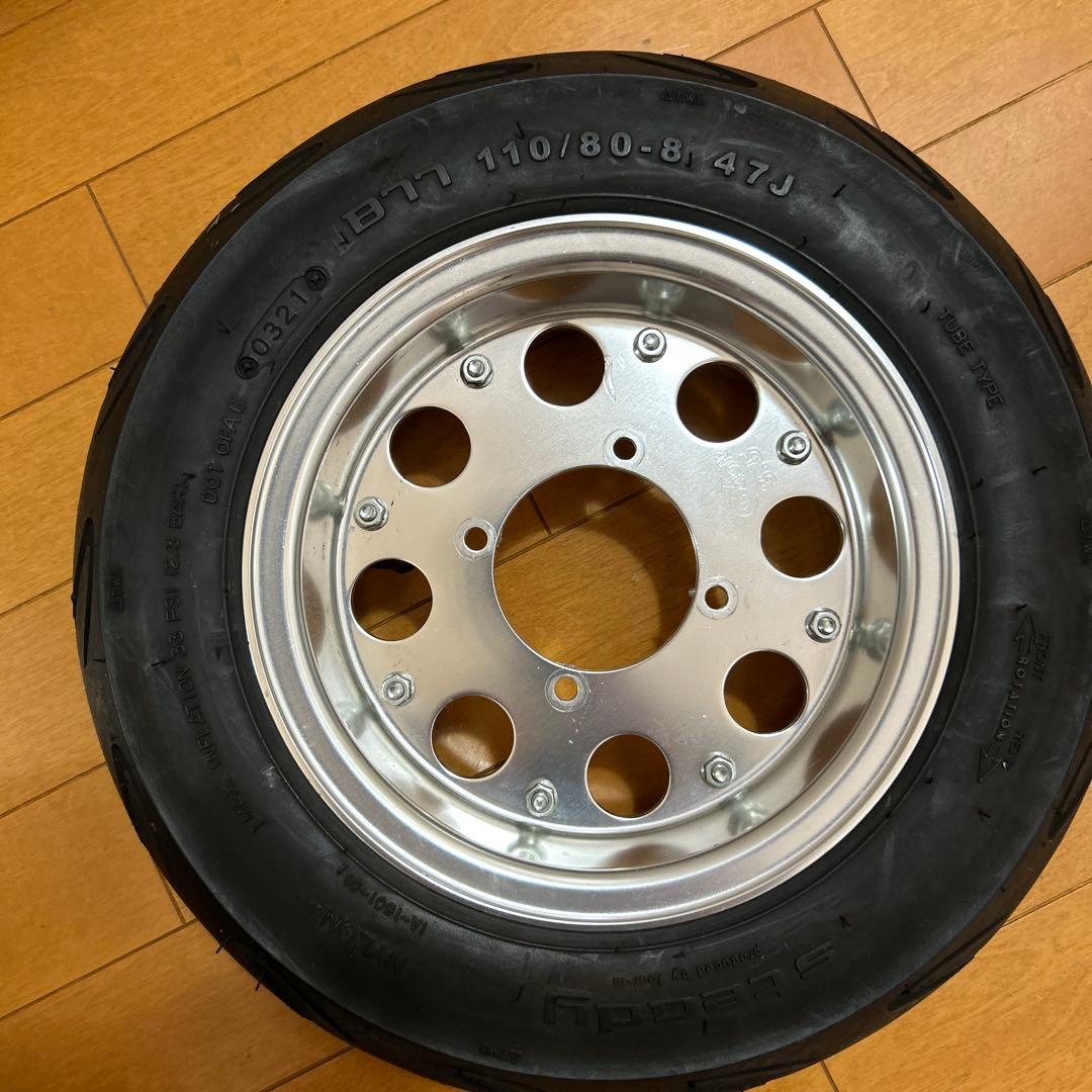 gクラフト 3.5J ホイール　タイヤ付き