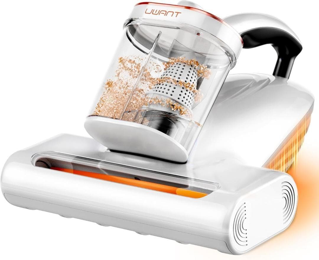 布団クリーナー 16Kpaの強力吸引力 毎分たたき36,000回超高速拍打 除菌