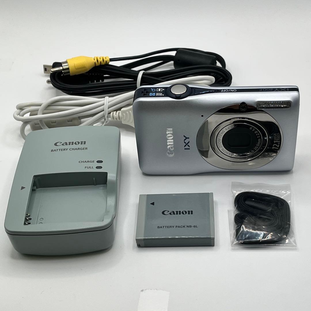 訳あり品】Canon IXY 200F シルバー 動作品 画面やけ、キズ - メルカリ