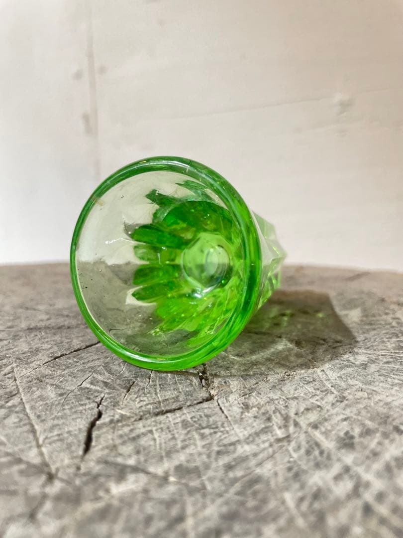 アイスクリーム コップ グラス ウラン 時代 アンティーク - メルカリ