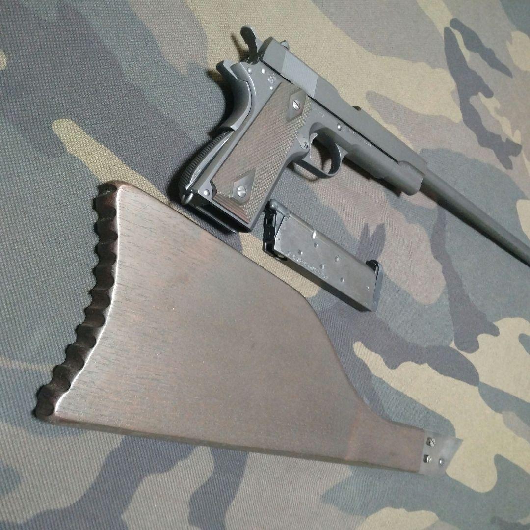 東京マルイ コルトガバメント M1911A1 ロングバレル ストック カスタム