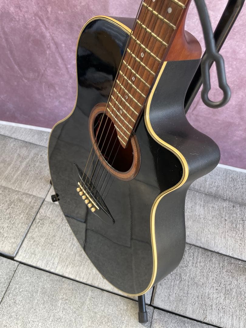 テ*ダ様 YAMAHA APX-6S エレクトリックアコースティックギター ブラの