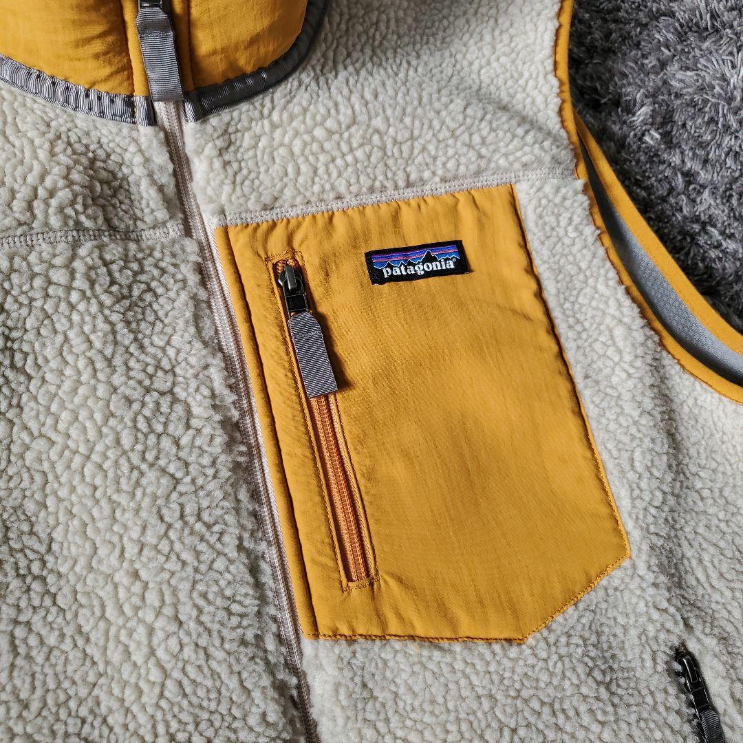 パタゴニア クラシックレトロ X ベスト M イエロー 美品 - メルカリ