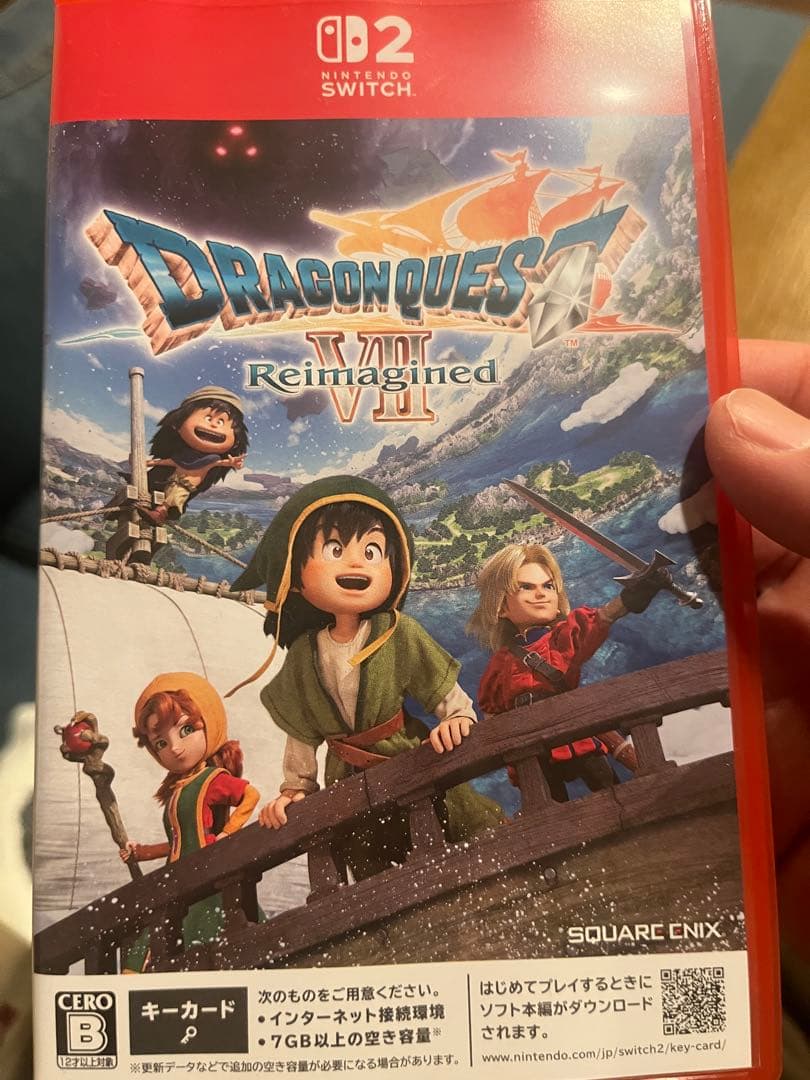Switch2 ドラゴンクエスト7 Reimagined キーカード版 - メルカリ