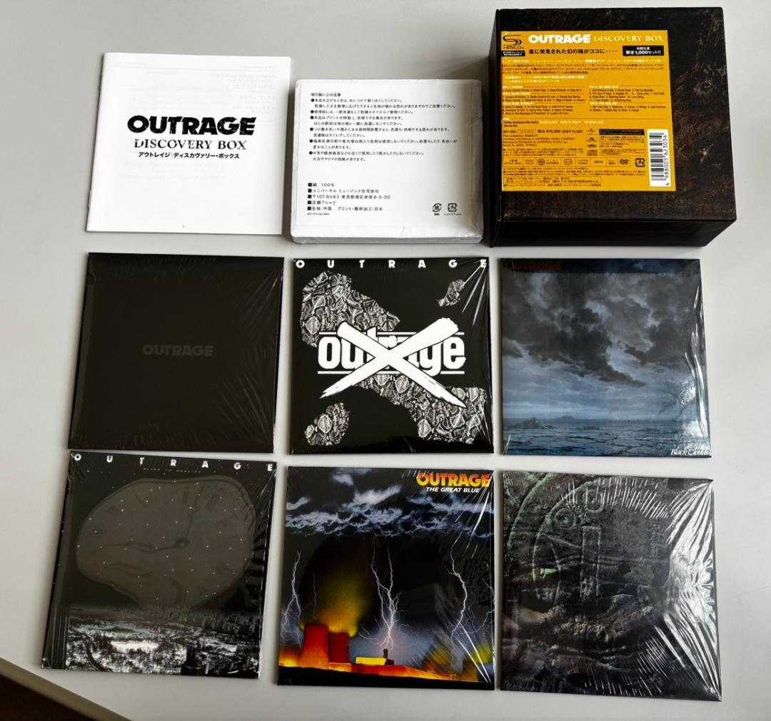 OUTRAGE☆DISCOVERY BOX 初回生産1000セット限定盤 - メルカリ