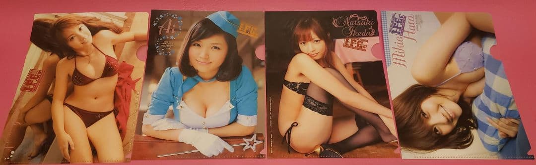 YOUNG CHAMPION 付録 アイドルクリアファイル 38冊