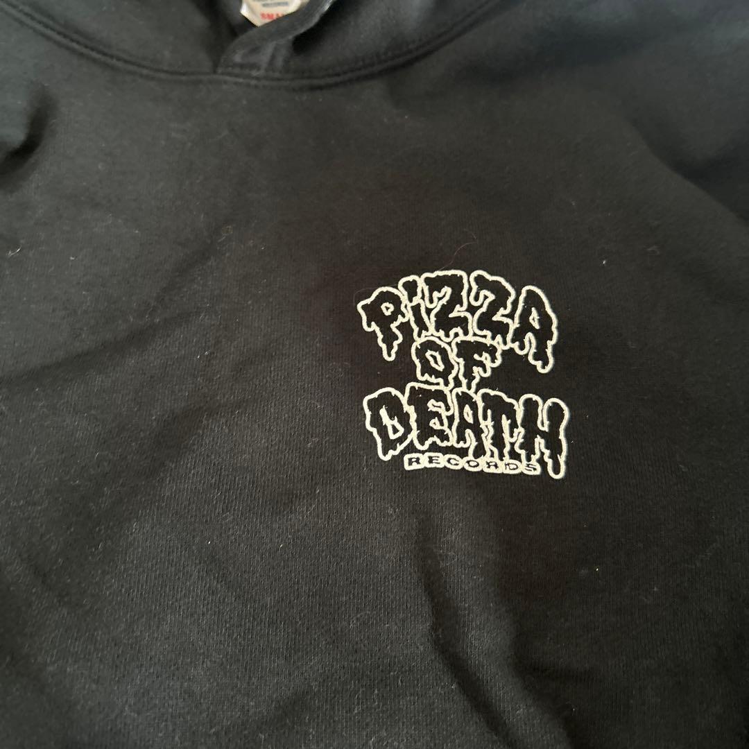 PIZZA OF DEATH パーカー Sサイズ ブラック - メルカリ