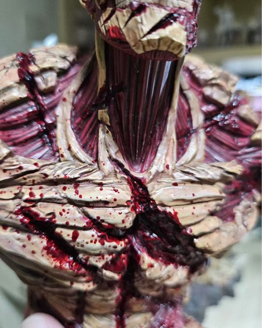 進撃の巨人 鎧の巨人 ガレージキット ガレキ スタチュー⑨ - メルカリ