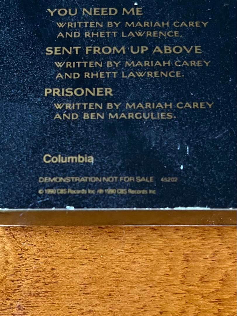 激レア・海外プロモ] マライア・キャリー 「MARIAH CAREY」 - メルカリ