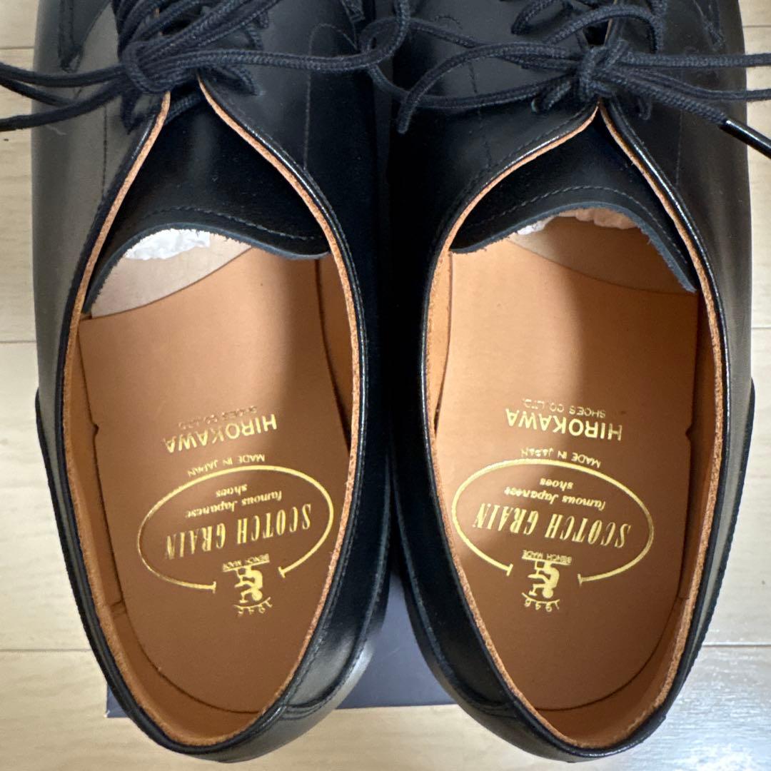 新品未使用　スコッチグレイン　ブラックドレスシューズ 26.5cm