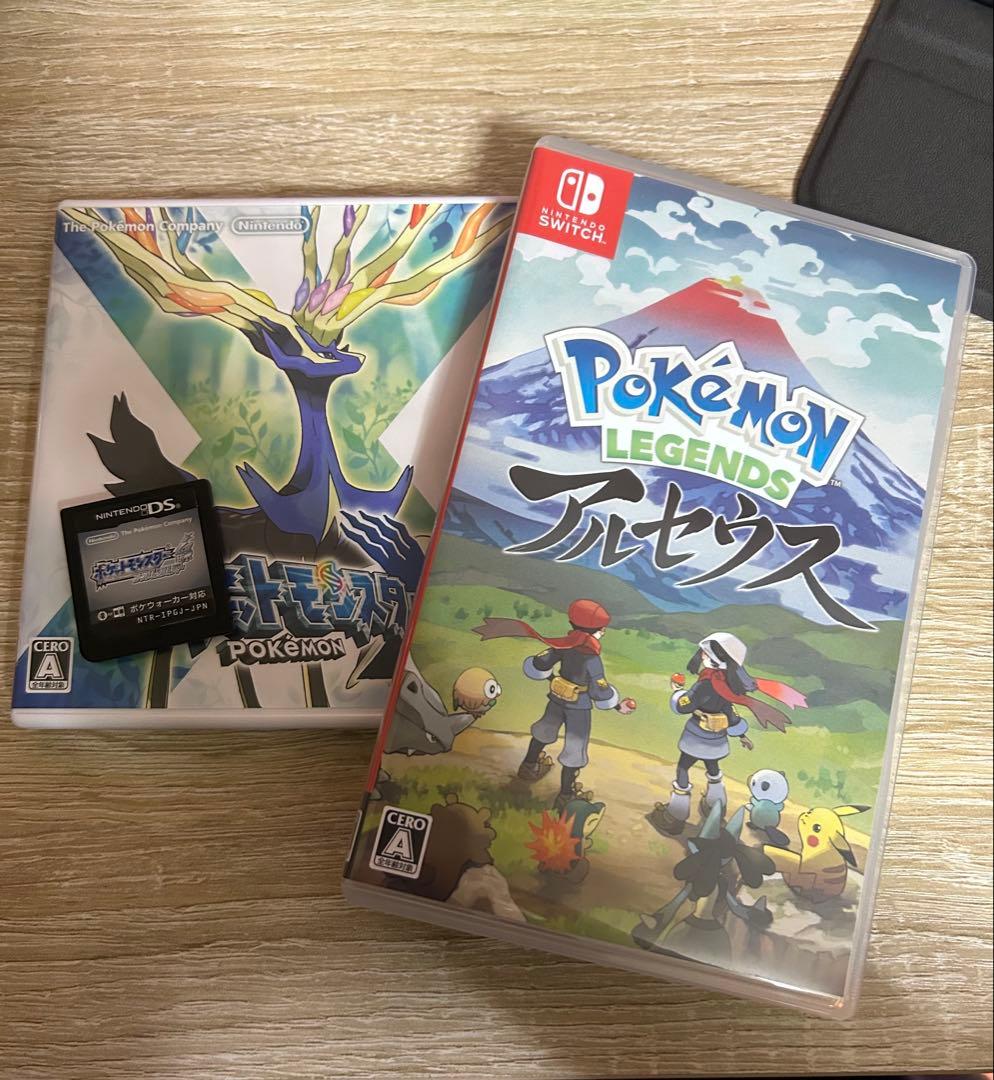 ポケモン レジェンズ アルセウス + ポケットモンスター X switch/Pokemon LEGENDS アルセウス(ポケモンレジェンズ)HAC-P-AW7KA