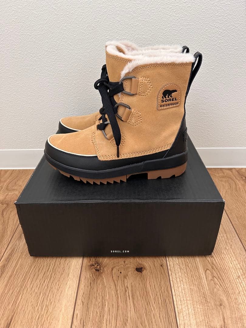 ■新品未使用品■ソレル／SOREL★ティボリIV★23.5㎝★curry★防水■ SOREL（ソレル） ティボリIVトール WP レディース ウィンターブーツ