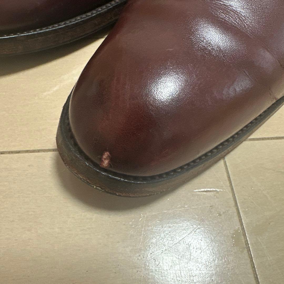ひ*ろ様 エルメス ジョンロブ ミュージアムカーフ ブーツ LOUIS - メルカリ