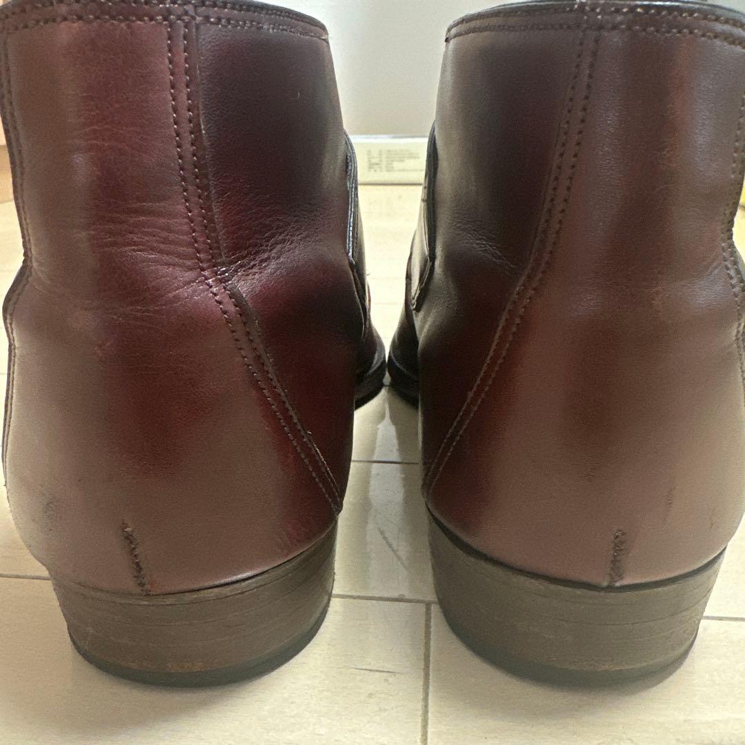 ひ*ろ様 エルメス ジョンロブ ミュージアムカーフ ブーツ LOUIS - メルカリ