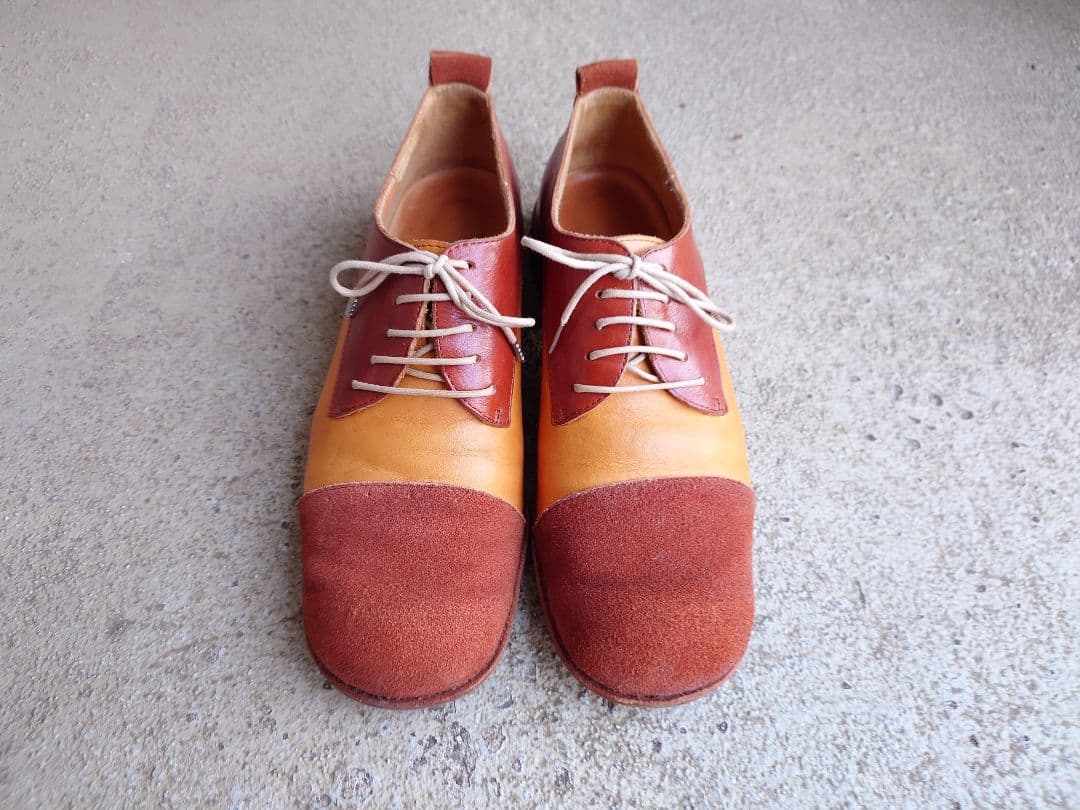 【神戸製ハンドメイド】オールレザー 革靴 26.5cm｜一点物・国産