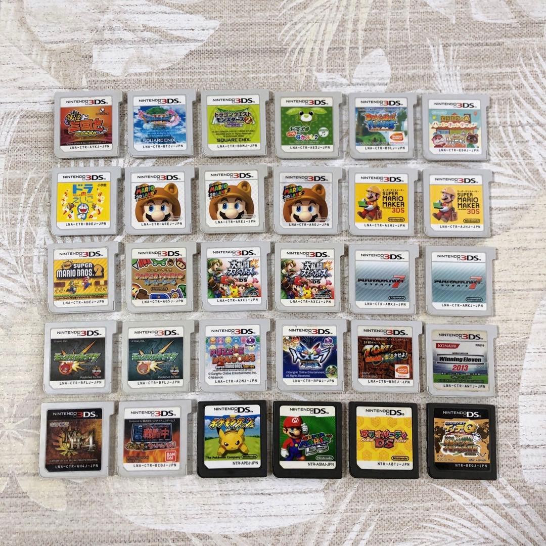 3DS DS ソフト 妖怪ウォッチ ドラクエ マリオなど セット まとめ売り