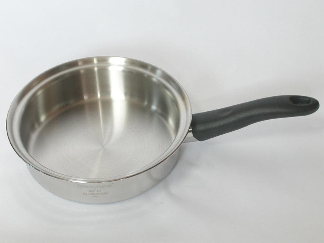 アムウェイ 中フライパン 現行未使用品 2008製 料理本とスクラブバッズ