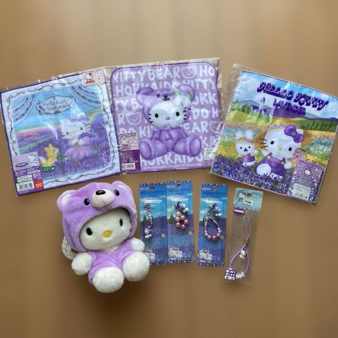 ご当地キティ 北海道.ラベンダーコレクション 8点セット - メルカリ