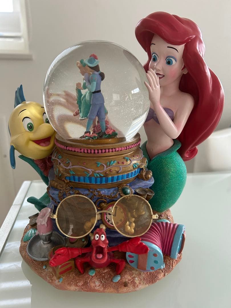 アリエル スノードーム オルゴール レア品 - メルカリ