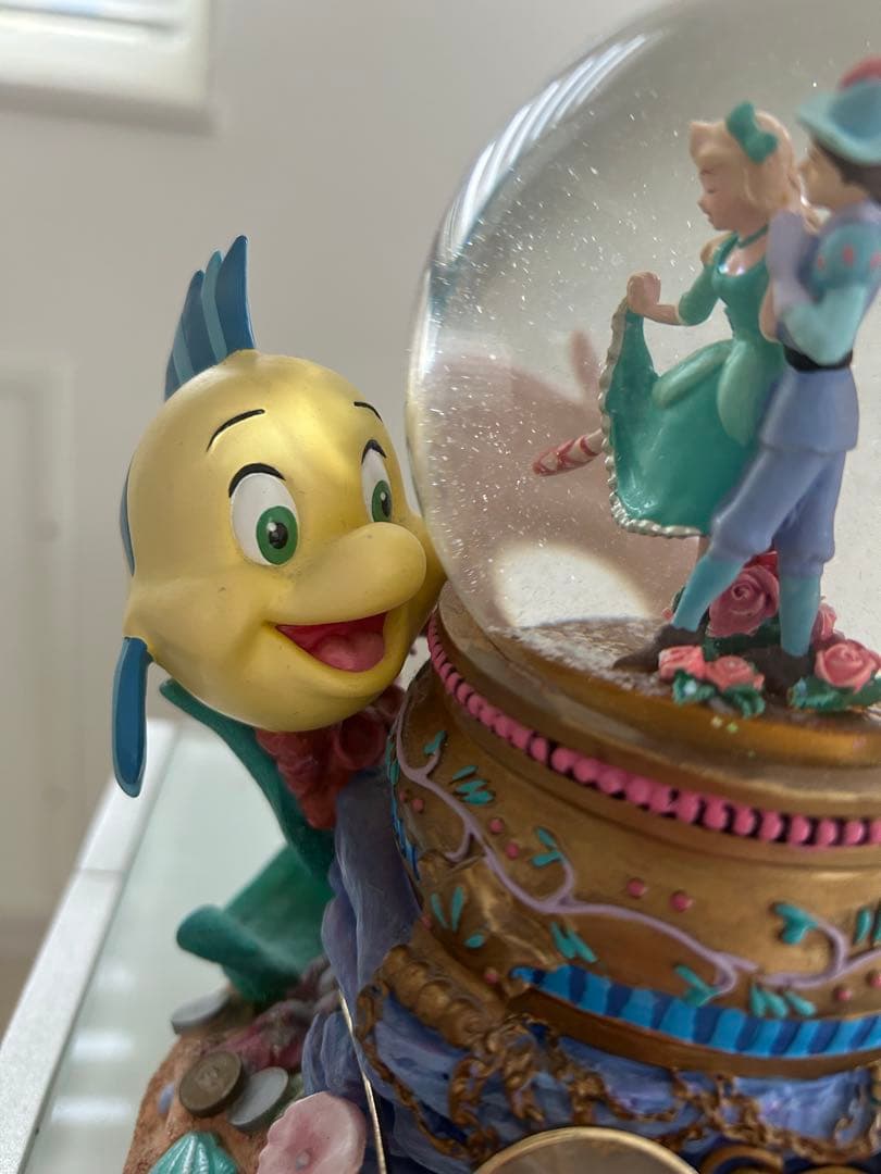 アリエル スノードーム オルゴール レア品 - メルカリ