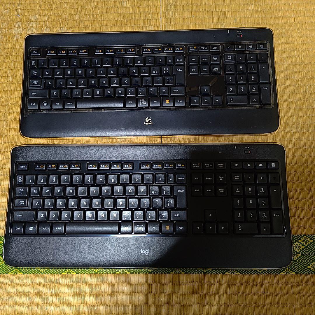 Logitech K800 ワイヤレスキーボード 本体 2個 Amazon.com: Logitech Wireless Illuminated Keyboard K800 : Electronics