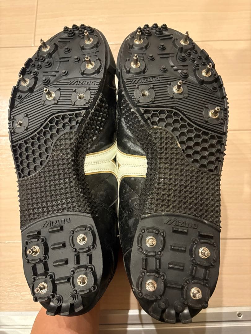 【27.0cm】やり投げスパイク　ミズノフィールドジオ（黒色）