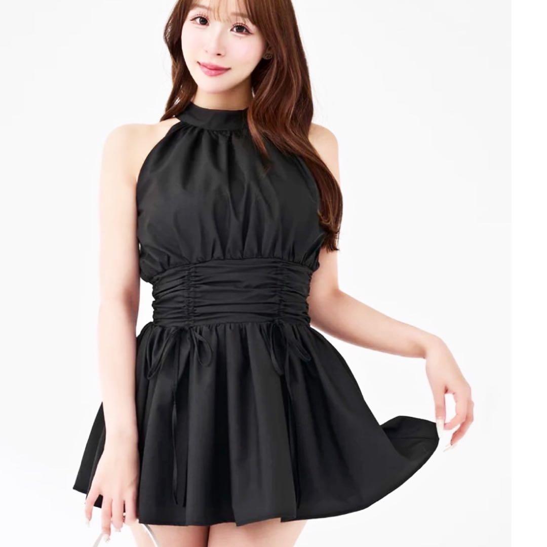 新品未開封 ダーリッチ darich アメスリギャザーフレアミニワンピース